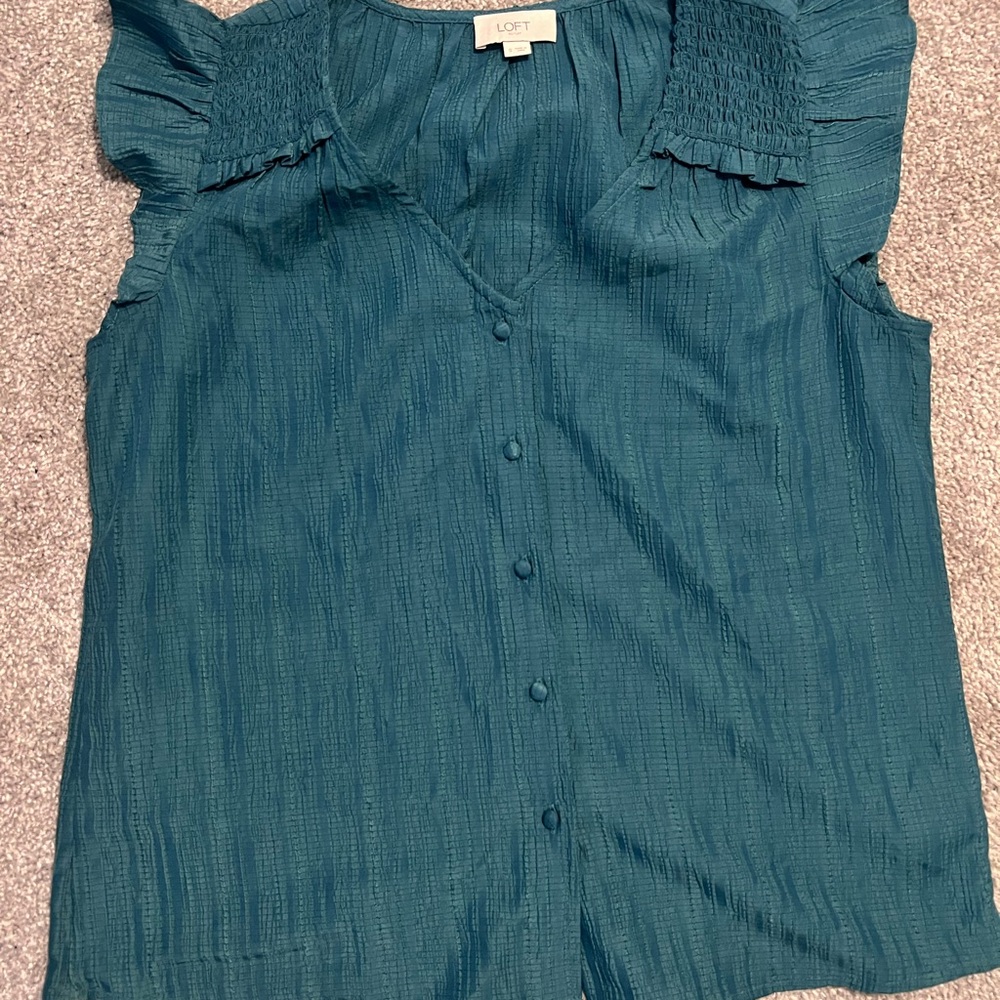 LOFT Teal Women's Top